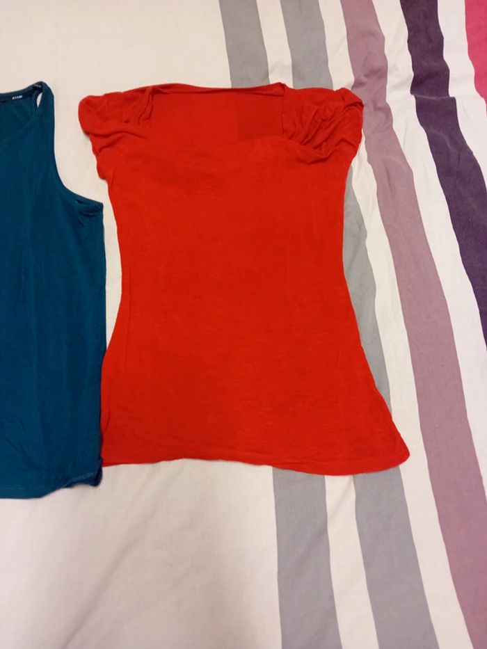 Lot 2 debardeur femme taille S - photo numéro 2