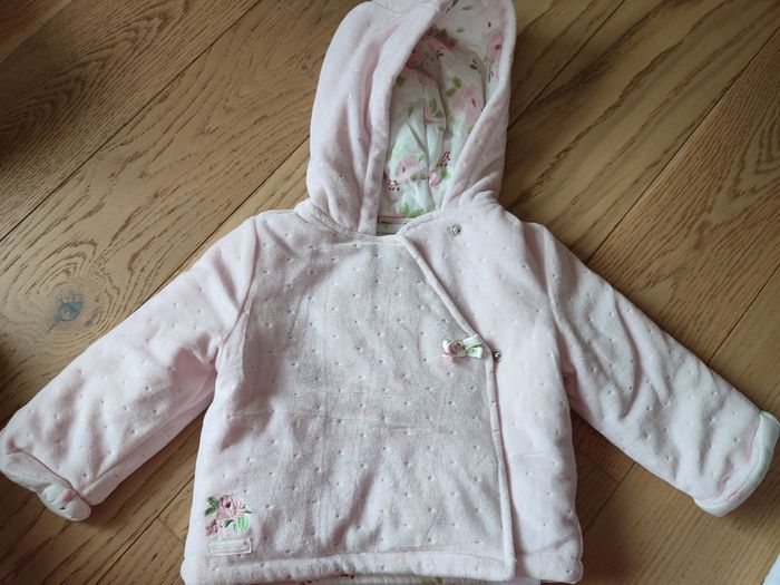 Salopette fille avec gilet - photo numéro 3