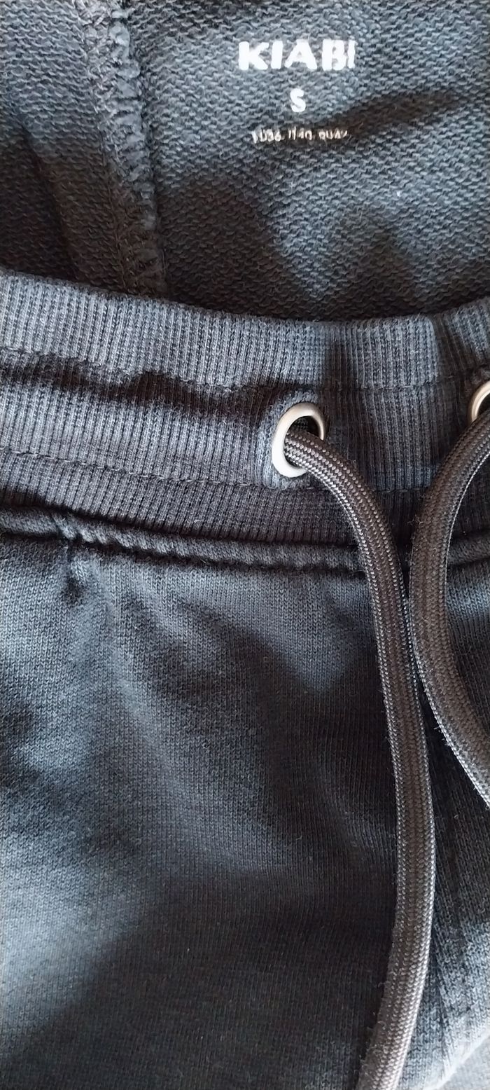 Jogging noir garçon  ado taille S - photo numéro 2