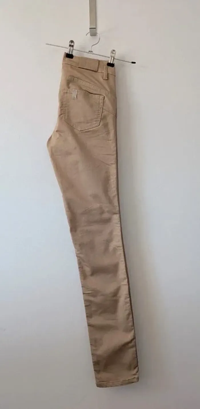 Jean d'été beige - Liu Jo - taille XS - photo numéro 2