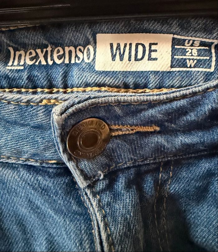 Jean large wide leg In Extenso Taille US 26 (équiv. FR 36 environ) - photo numéro 3