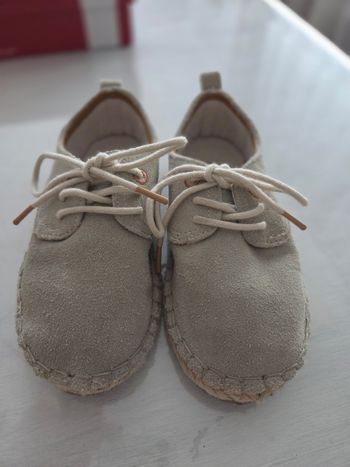 Espadrilles cuir Zara