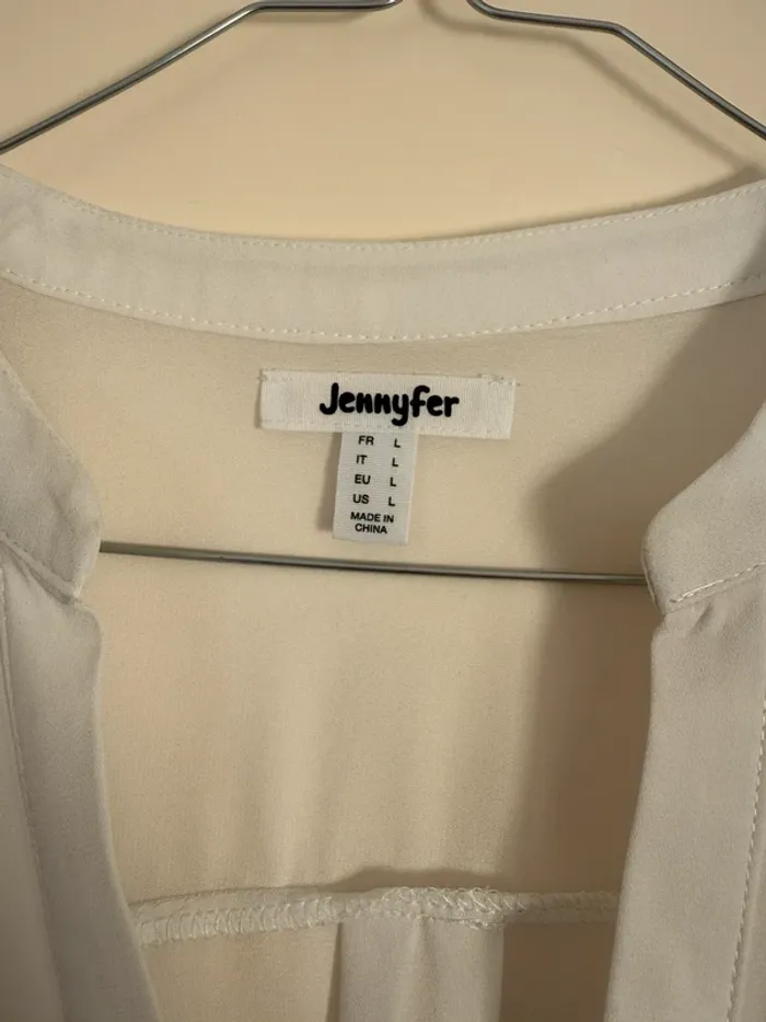 Chemisier blanc Jennyfer - photo numéro 2