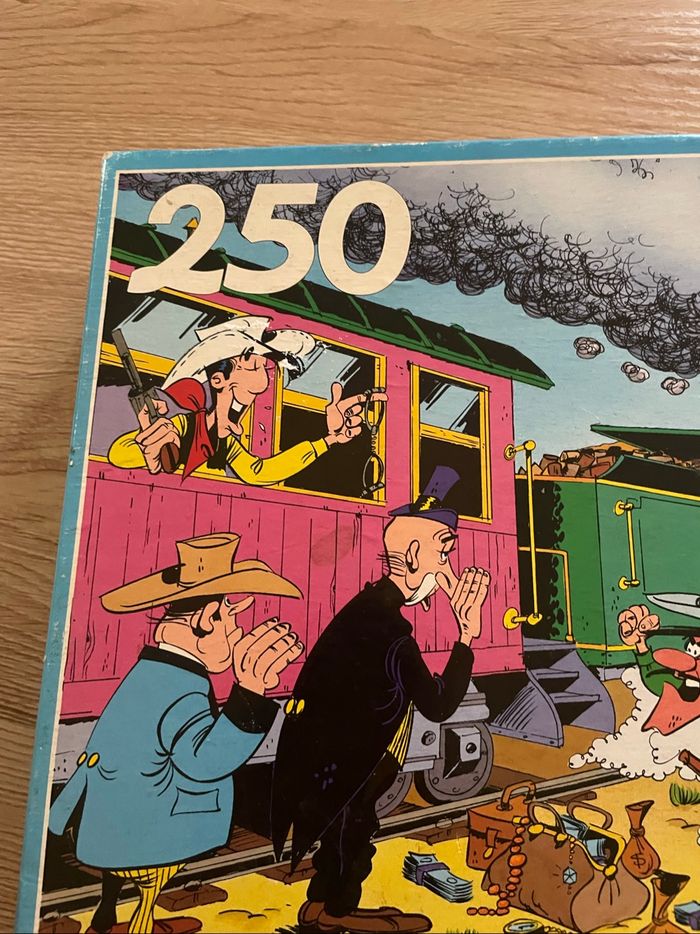 Puzzle vintage lucky luke - photo numéro 2