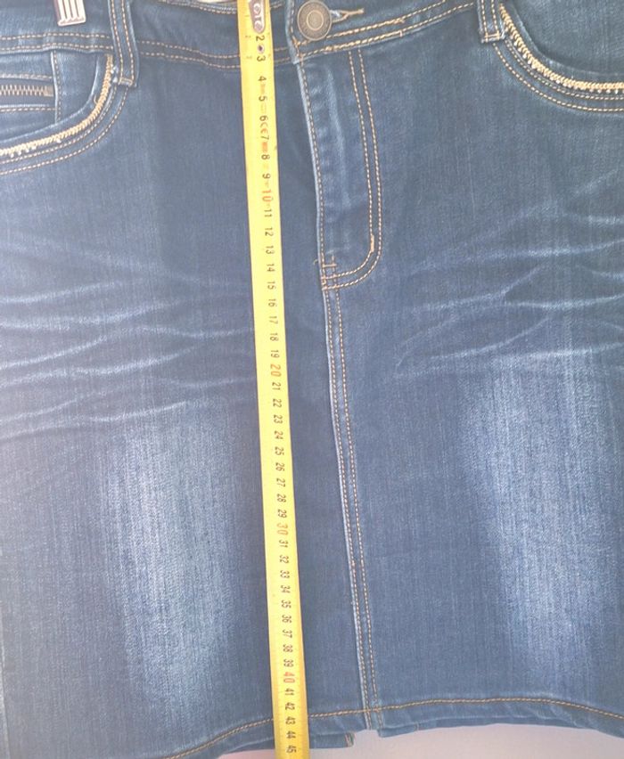 Jupe en jean taille 42 - photo numéro 10