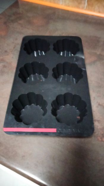 🌟 Collector Guy Demarle – Moule briochette 6 empreintes – Rare