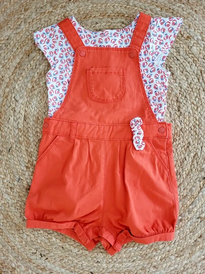 Ensemble T-shirt Short Obaibi 24 mois