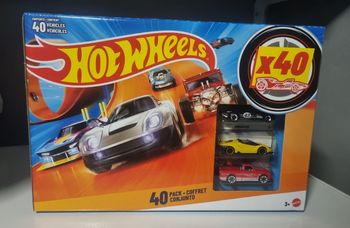 Coffret 40 voitures hotwheels