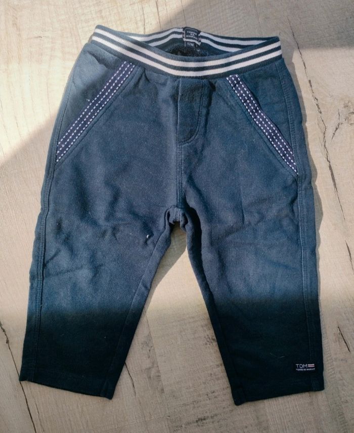 Lot 3 pantalons jogging 12 mois - photo numéro 3