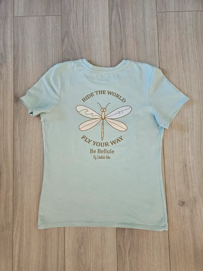 T-shirt Libellule Vibes Taille L - photo numéro 8