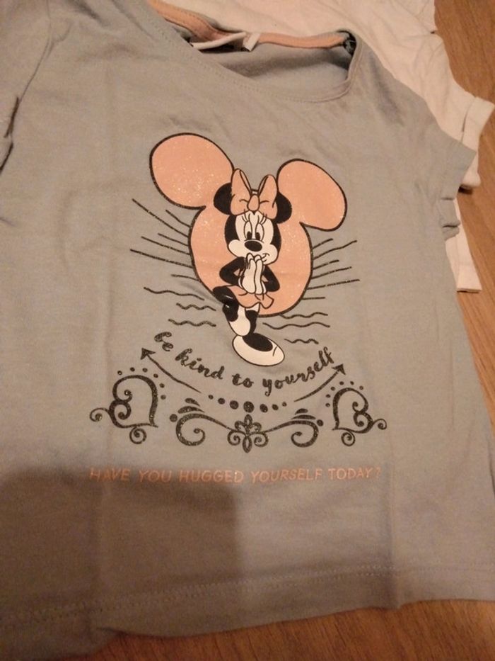 Lot 3 t-shirts Disney Minnie 3 ans - photo numéro 2