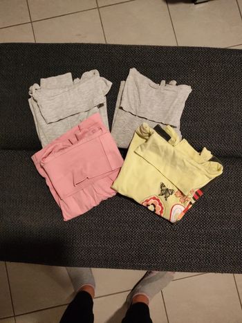 4 tee shirt col roulé