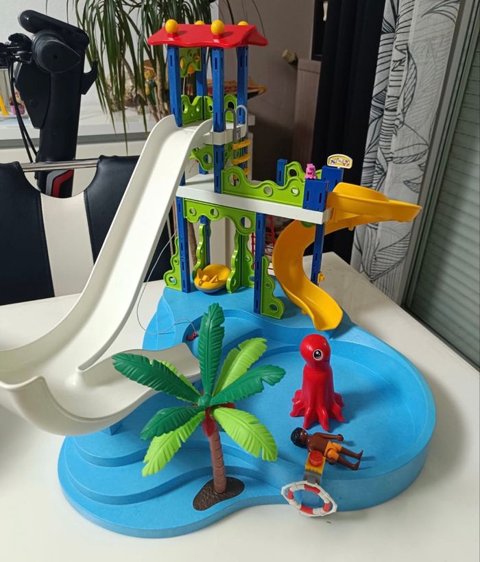 💦 Piscine Playmobil – COMPLÈTE + État NEUF – 35 € (négociable ) 💦