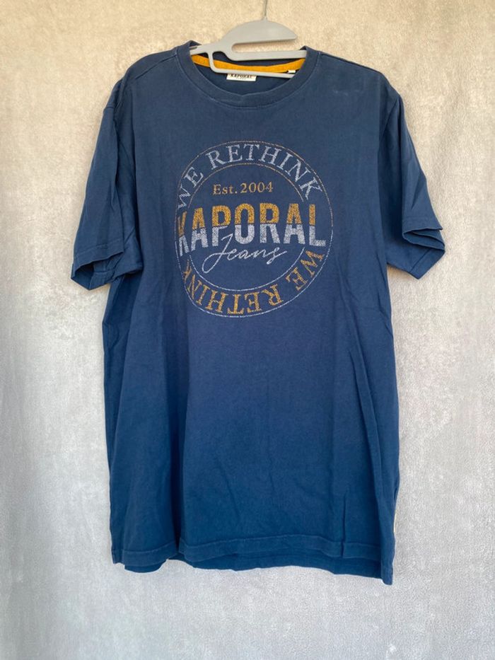 TEE shirt kaporal bleu