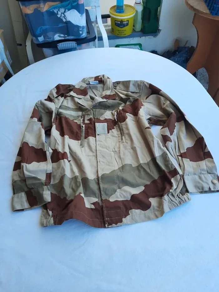 Veste été militaire sable / désert Taille L neuve - photo numéro 4