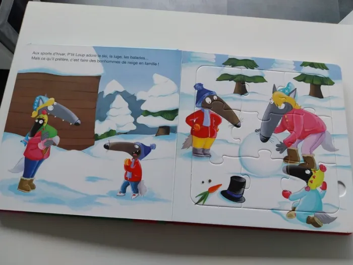 Ptit loup puzzle - photo numéro 3