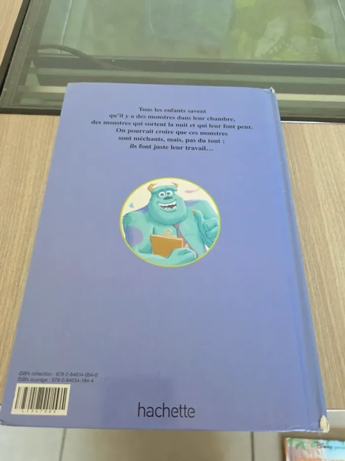 Livre disney monstres et cie - photo numéro 2
