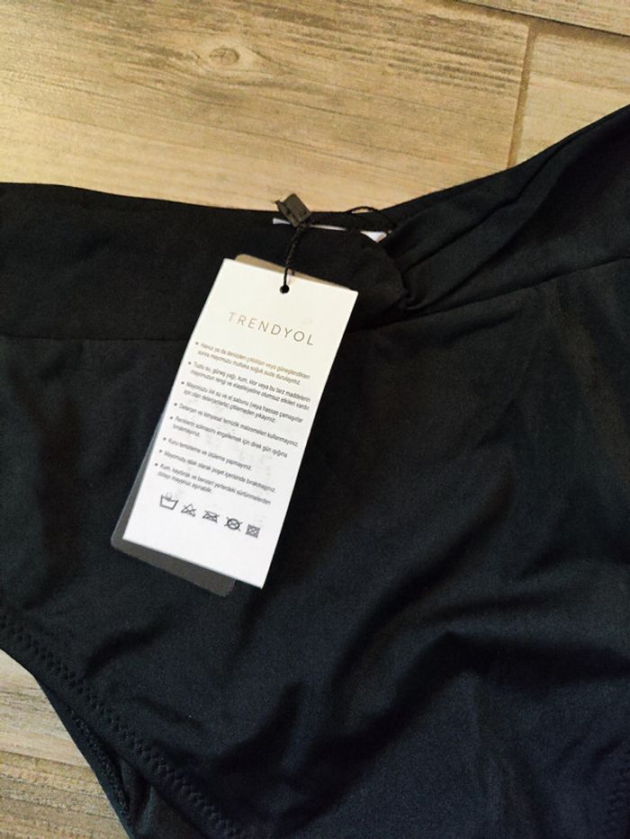 Bas de maillot de bain noir Trendyol Taille 44 - photo numéro 3