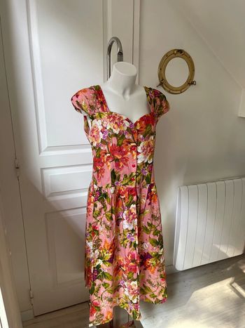 Robe à fleurs