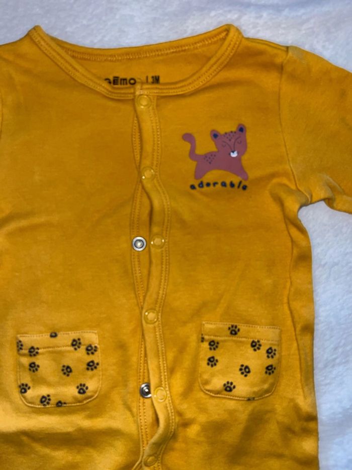 Pijama coton 3 mois - photo numéro 2