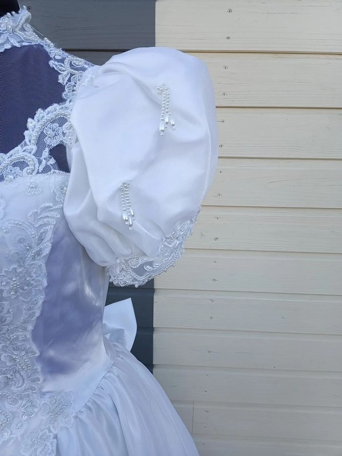 robe de mariée vintage taille 36/38/40 - photo numéro 11