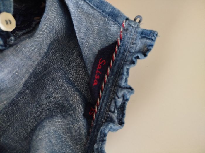 Petit haut jean Salsa XS - photo numéro 4