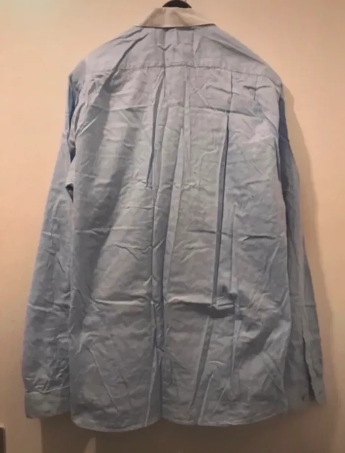 Chemise the koopes unisex manches longues bleu clair manche longue taille M - photo numéro 2
