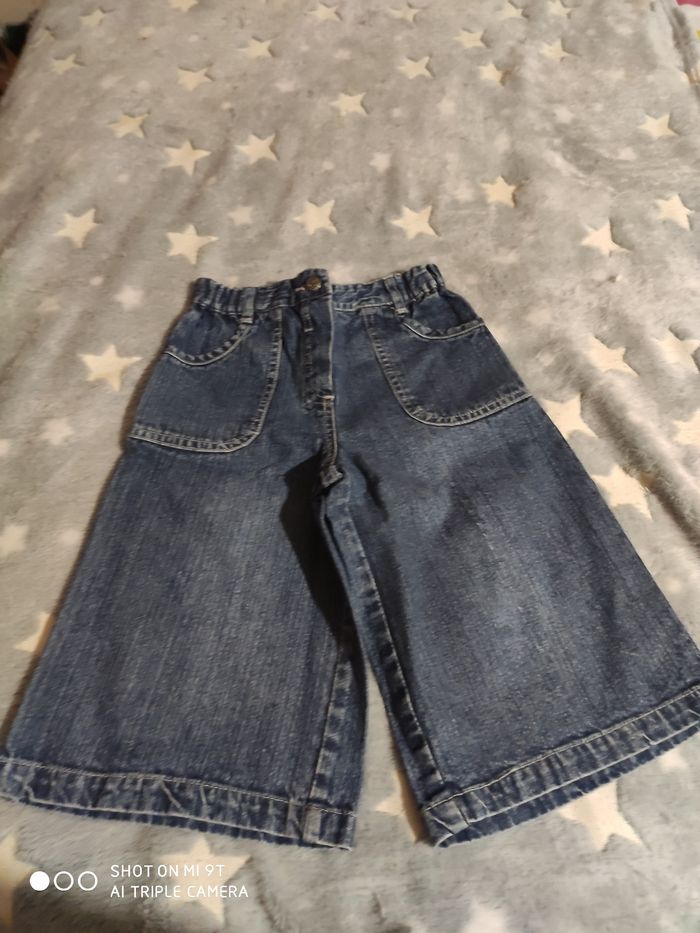 Lot de 2 jeans et 2 jupes culottes fille taille 3 ans - photo numéro 5