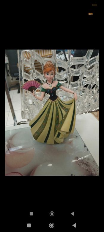 Figurine Disney rare reine des neige ( Anna)