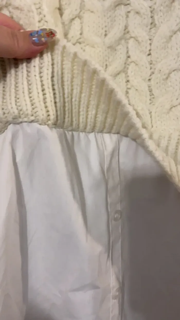 superbe tunique chemise laine Primark taille M neuve - photo numéro 4