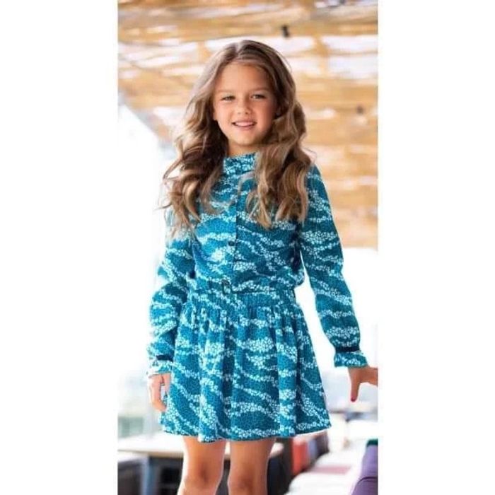 Robe fille joli imprimé 128 - photo numéro 4