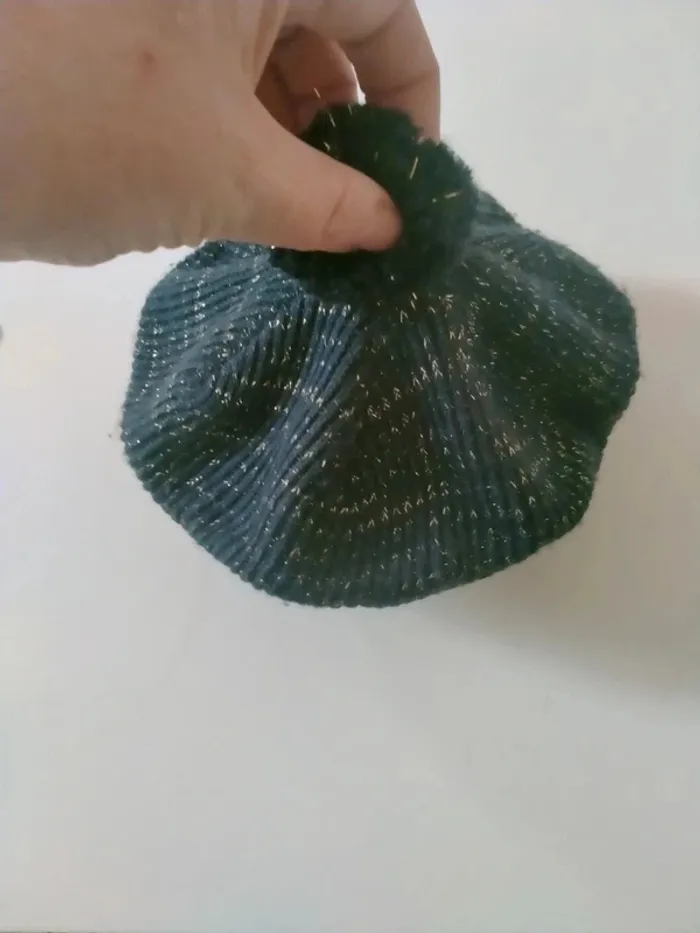 Bonnet bébé pailleté Taille 3-6 mois - photo numéro 5