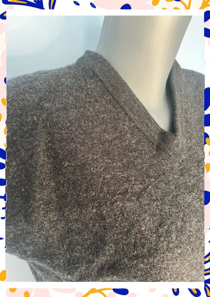 Haut sans manches gris foncé - COS - 100 % Laine🌟 - photo numéro 2
