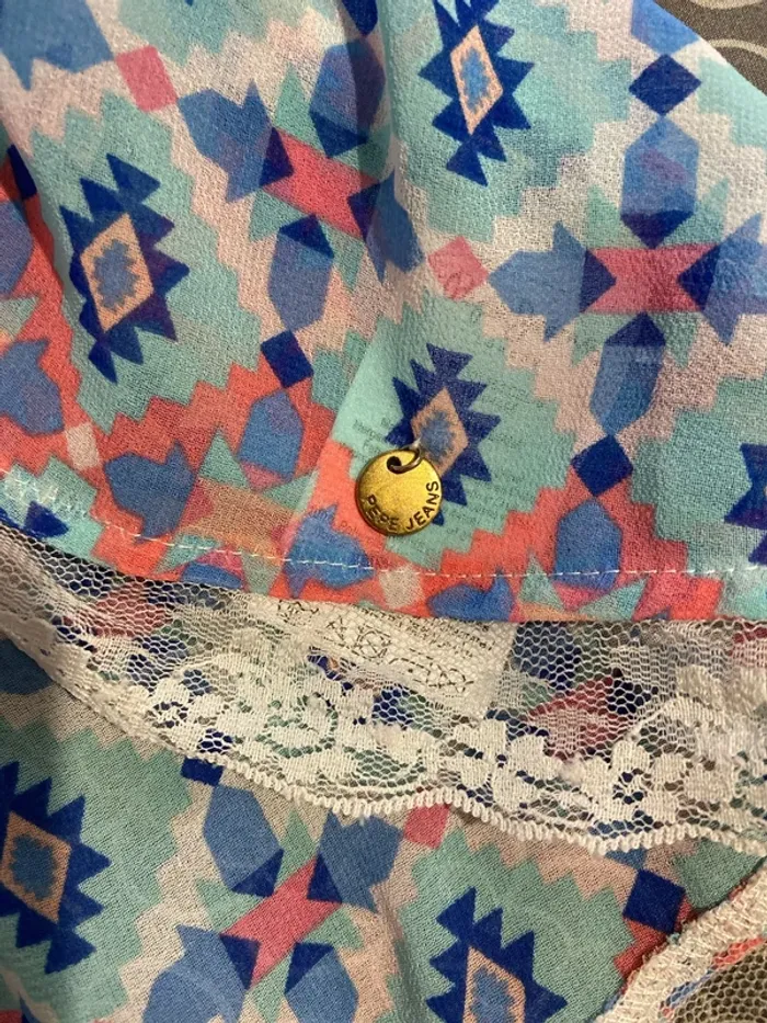 Débardeur dentelle Pepe Jeans Taille M - photo numéro 6