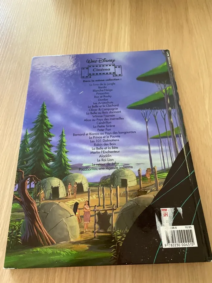 Livre Pocahontas - photo numéro 2