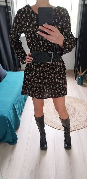 Jolie robe mi-saison fleurie