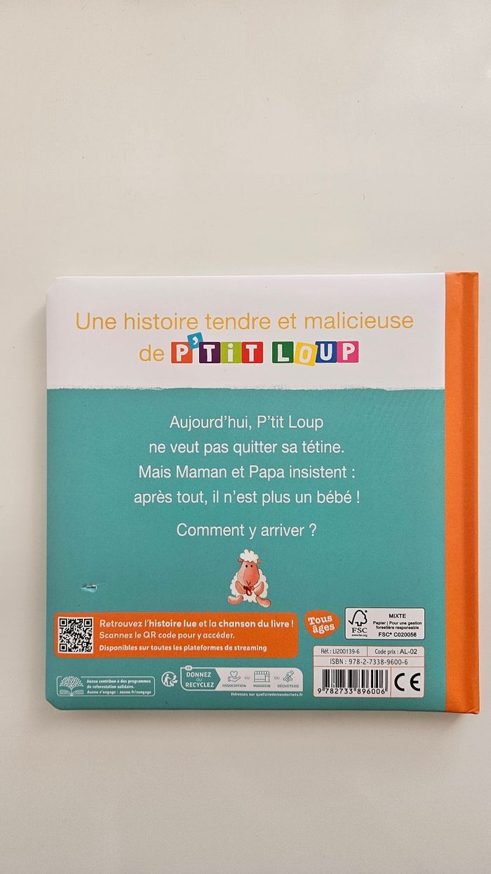 Lot 9 livres P'tit loup état neuf - photo numéro 4