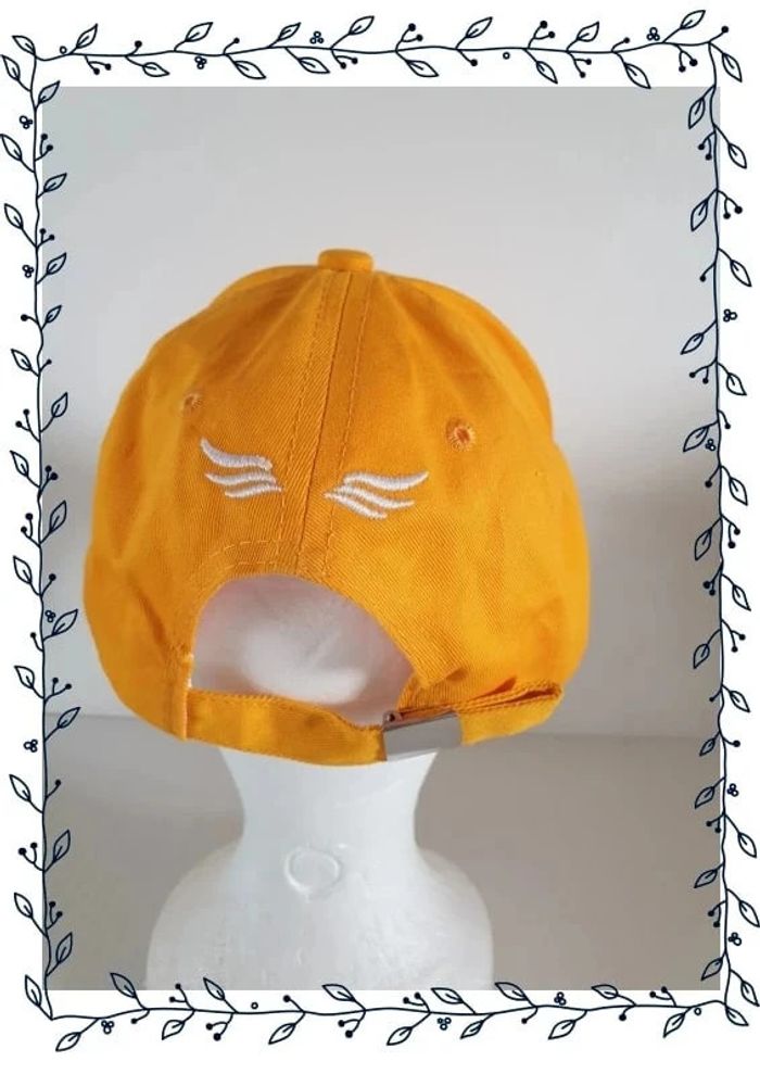 Casquette orange freedom, taille unique, très bon état - photo numéro 3