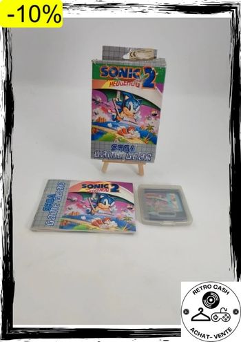Sonic The Hedgehog 2 - SEGA Game Gear - PAL - Complet
