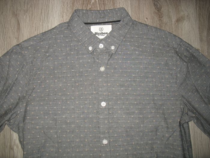 CHEMISE ML GRISE "BIZZBEE" - TAILLE S - n°01 - photo numéro 2