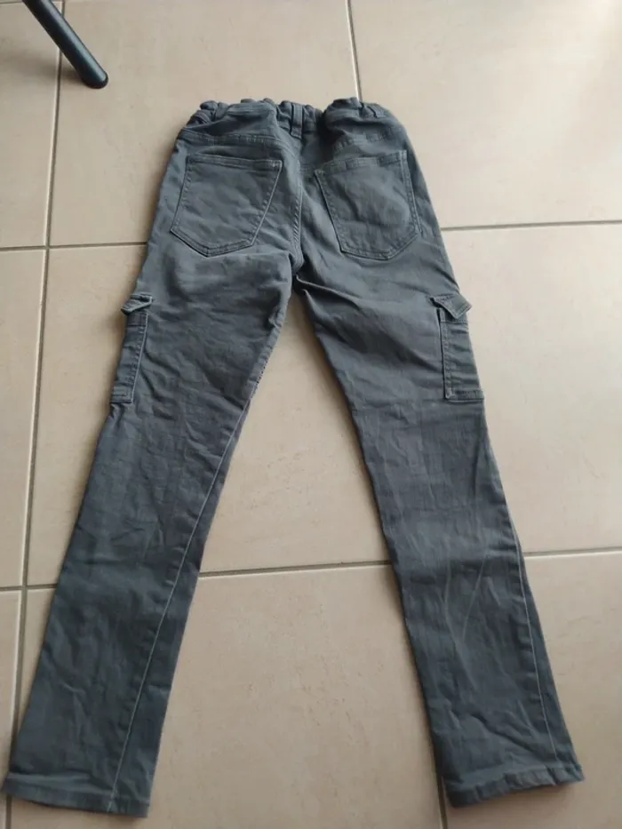 Pantalon Jeans garçon taille 10 ans Marque Kiabi - photo numéro 7
