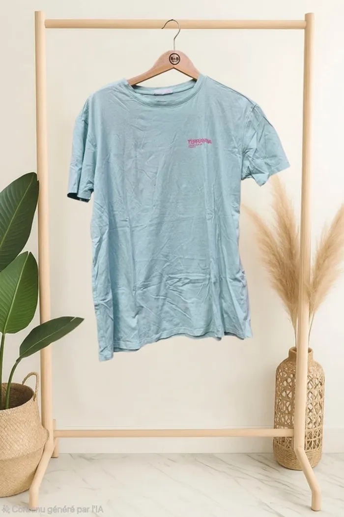 T-shirt bleu• Terranova