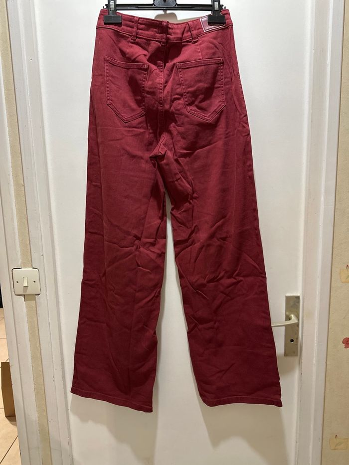 Pantalon bordeaux - photo numéro 2