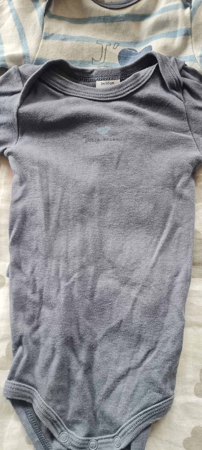 Lot bodies Petit Bateau - photo numéro 4