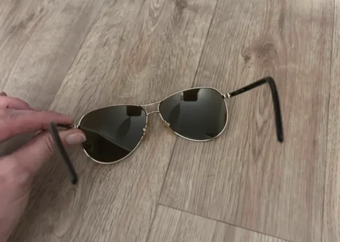 Fendi lunette de soleil doré FS 5194 Branche imprimé logo - photo numéro 8