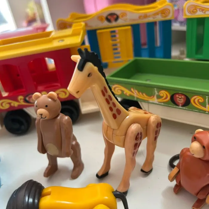 Circus train cirque fisher price vintage complet - photo numéro 3