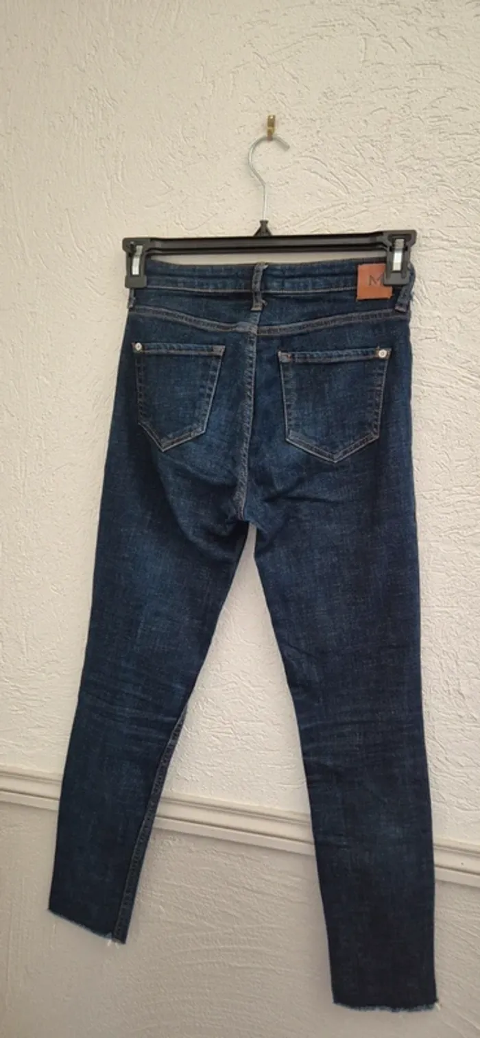 jean skinny olivia taille mi haute mango - photo numéro 6