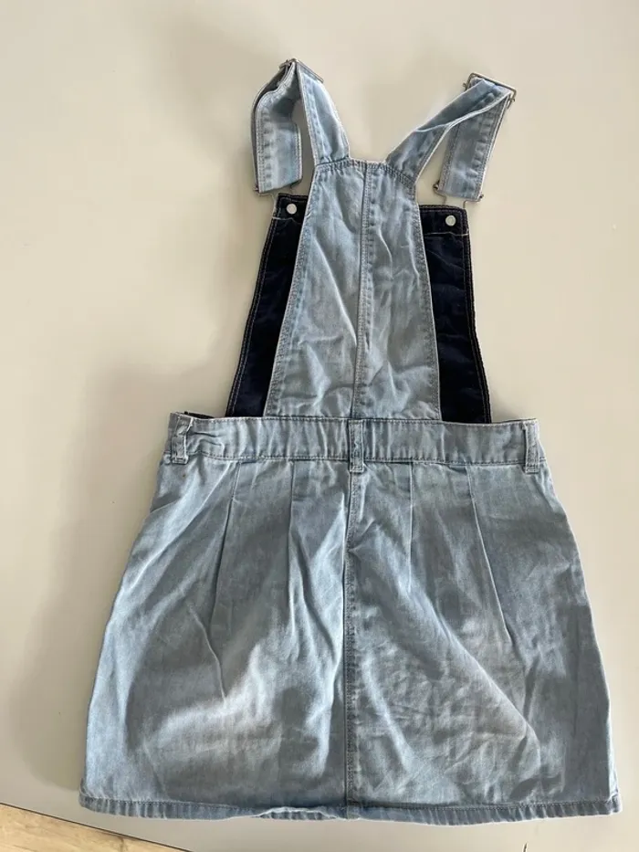 Robe en jean fille 10 ans Lisa rose - photo numéro 4