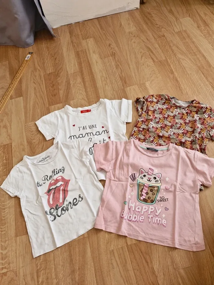 Lot t-shirts 5 ans - photo numéro 2