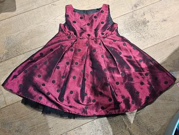 Très joli robe fête noel 2 ans